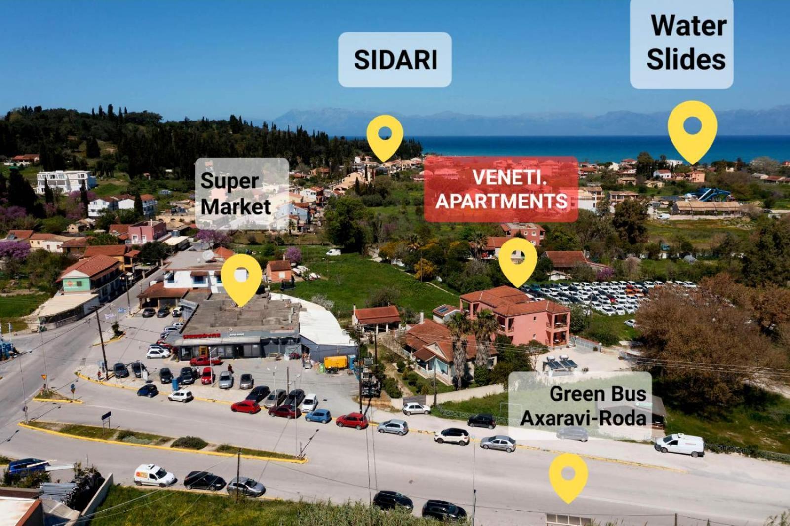 Veneti Apartments Sidárion Exteriér fotografie